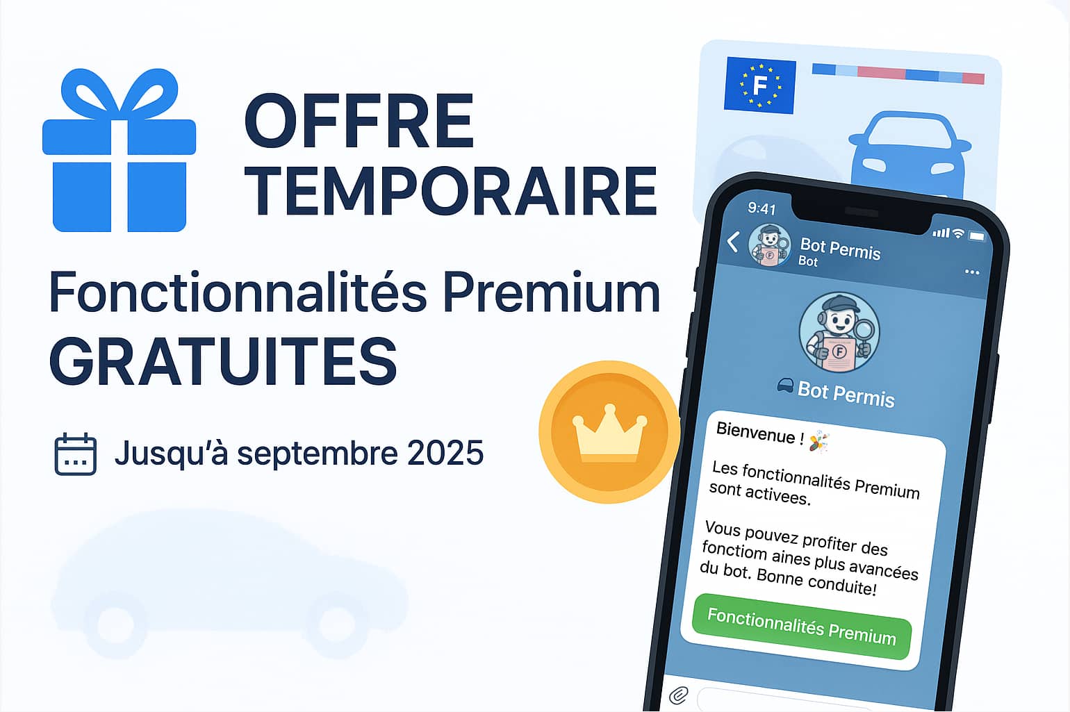 🎁 Activation temporaire des fonctionnalités Premium pour tous les utilisateurs Basic