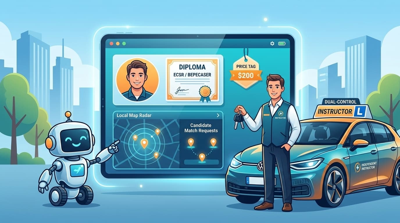 🚗 GoPermisBot ouvre un nouveau portail dédié aux moniteurs indépendants !